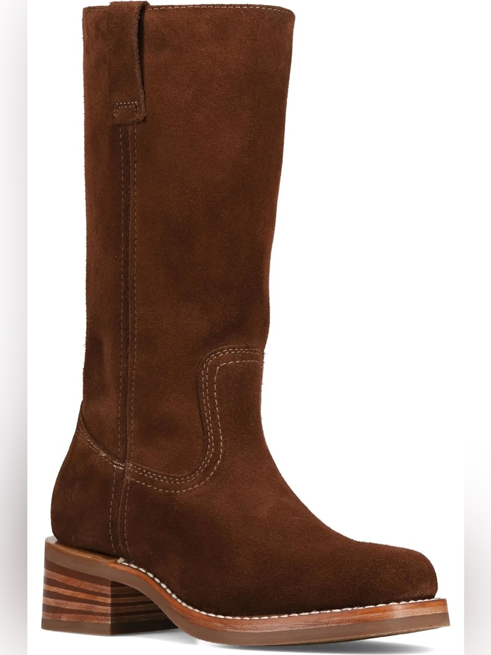 BRAND NEW IN BOX FRYE CAMPUS 12R | CHOCOLATE SUEDE